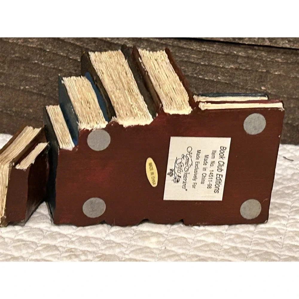 Vtg. Home Interior's Small Books As‎ One Piece For Shelf